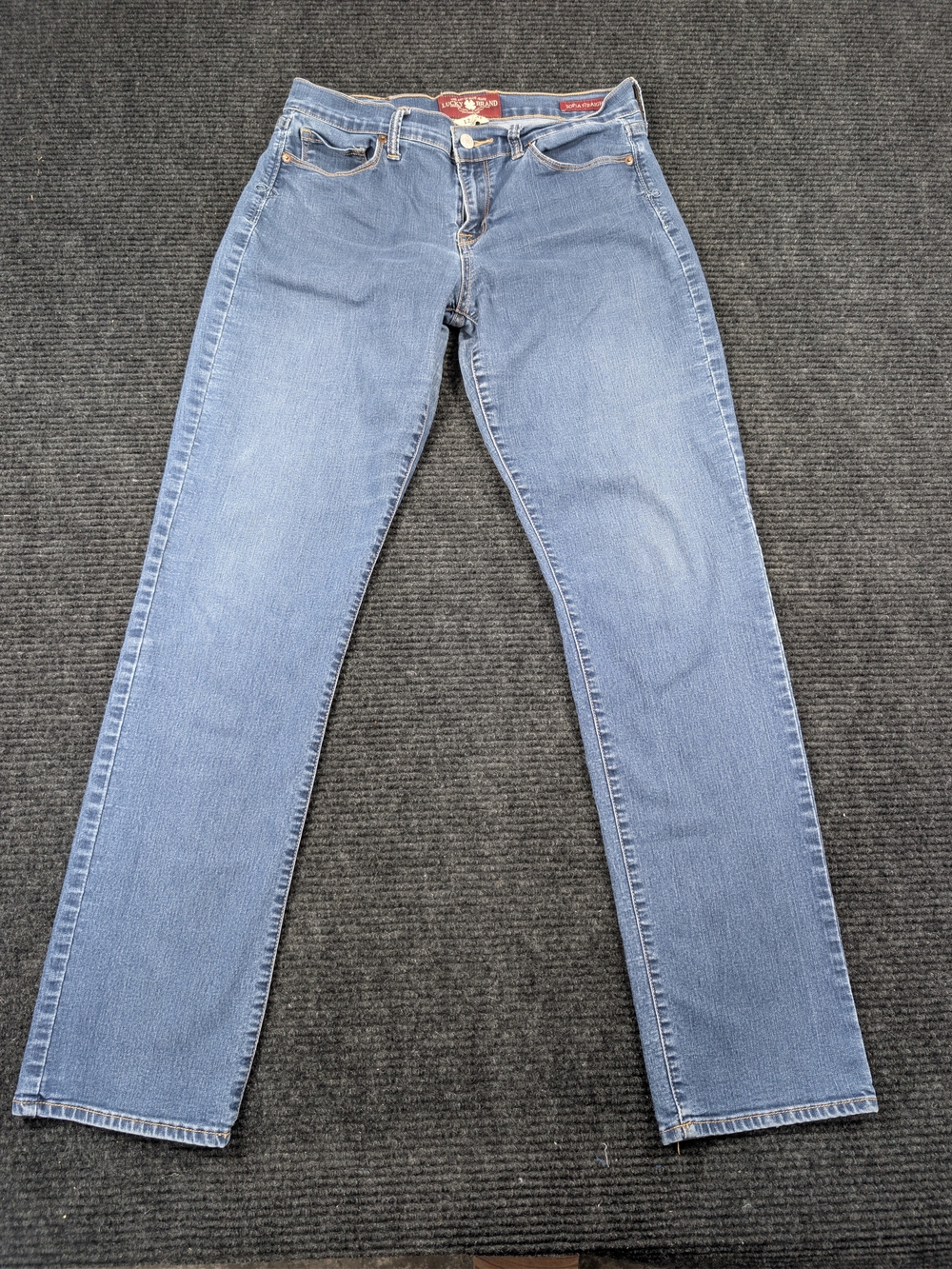 Lucky Brand Sophia Straight-Leg Jeans